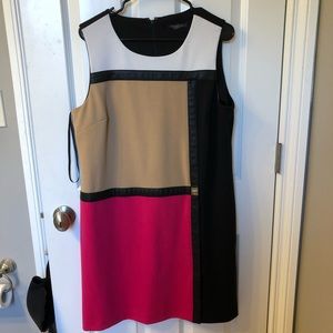 Tommy Hilfiger Size 14 Color Block Dress